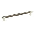thumbnail image 1 of Amerock Bp36560 Bronx 10-1/16" Center To Center Bar Cabinet Pull - Nickel, 1 of 7