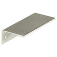 thumbnail image 1 of Amerock Bp36573 Edge Pull 3-3/4" Long Finger Cabinet Pull - Nickel, 1 of 7