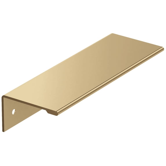 Amerock Bp36574 Edge Pull 4-1/2" Long Finger Cabinet Pull - Bronze