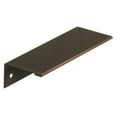 thumbnail image 1 of Amerock Edge Pull Collection 3 3/4" (96mm) Pull - Oil Rubbed Bronze, 1 of 7