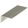 thumbnail image 1 of Amerock Edge Pull Collection 3 3/4" (96mm) Pull - Satin Nickel, 1 of 7