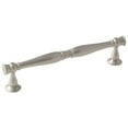 thumbnail image 1 of Amerock Crawford 6-5/16 in (160 mm) Center-to-Center Satin Nickel Cabinet Pull, 1 of 7