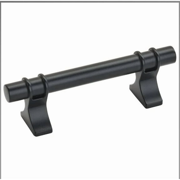 Amerock Bp36600Fb Davenport 3" Center To Center Bar Cabinet Pull - Matte Black