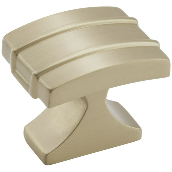 Amerock Bp36601 Davenport 1-1/4" Rectangular Cabinet Knob - Gold