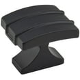 thumbnail image 1 of Amerock Bp36602 Davenport 1-1/2" Rectangular Cabinet Knob - Black, 1 of 7