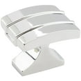 thumbnail image 1 of Amerock Bp36602 Davenport 1-1/2" Rectangular Cabinet Knob - Chrome, 1 of 7