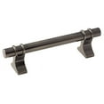 thumbnail image 1 of Davenport 3-3/4 in (96 mm) Center-to-Center Gunmetal Cabinet Pull, 1 of 7