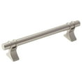 thumbnail image 1 of Davenport 5-1/16 in (128 mm) Center-to-Center Satin Nickel Cabinet Pull, 1 of 7