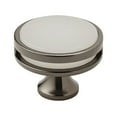thumbnail image 1 of Amerock Bp36609 Oberon 1-3/4" Mushroom Cabinet Knob - Gunmetal / Frosted Acrylic, 1 of 7