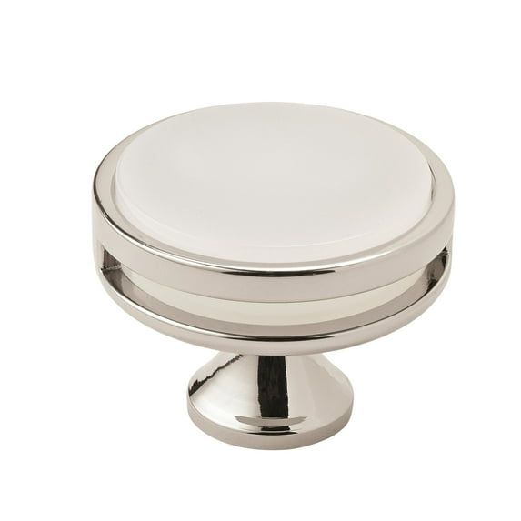Amerock Bp36609 Oberon 1-3/4" Mushroom Cabinet Knob - Nickel