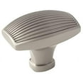 thumbnail image 1 of Amerock Sea Grass 1-1/2 in (38 mm) Length Satin Nickel Cabinet Knob, 1 of 7