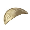 thumbnail image 1 of Sea Grass 3 in (76 mm) Center-to-Center Golden Champagne Cabinet Cup Pull, 1 of 7