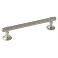 thumbnail image 1 of Sea Grass 5-1/16 in (128 mm) Center-to-Center Satin Nickel Cabinet Pull, 1 of 7