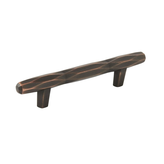 st. vincent 3-3/4 in (96 mm) center-to-center black bronze cabinet pull