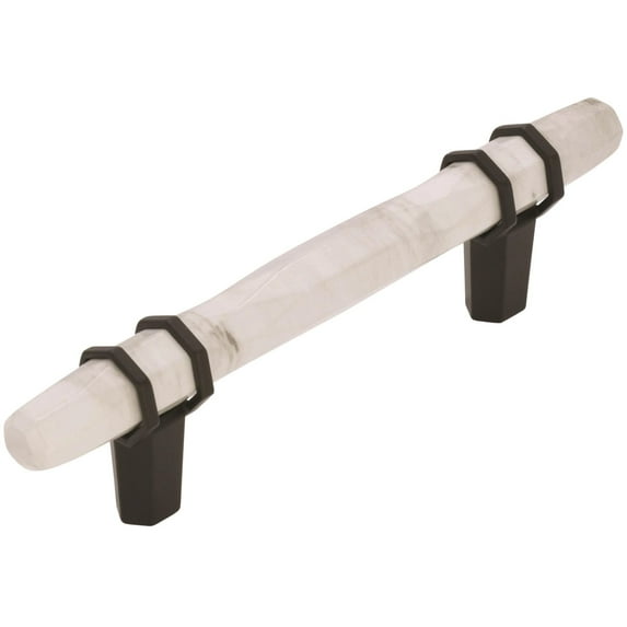 Amerock Bp36648 Carrione 3-3/4" Center To Center Designer Cabinet Pull - MultiColor