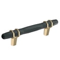 thumbnail image 1 of Amerock Bp36648l London 3-3/4" Center To Center Bar Cabinet Pull - Black Bronze / Golden, 1 of 7