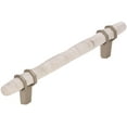 thumbnail image 1 of Amerock Bp36649 Carrione 5-1/16" Center To Center Designer Cabinet Pull - White, 1 of 7