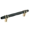 thumbnail image 1 of Amerock Bp36649l London 5-1/16" Center To Center Bar Cabinet Pull - Black Bronze / Golden, 1 of 7
