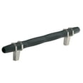 thumbnail image 1 of Amerock Bp36649l London 5-1/16" Center To Center Bar Cabinet Pull - Black Bronze / Satin, 1 of 7