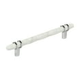 thumbnail image 1 of Amerock Bp36650 Carrione 6-5/16" Center To Center Designer Cabinet Pull - Marble White /, 1 of 6