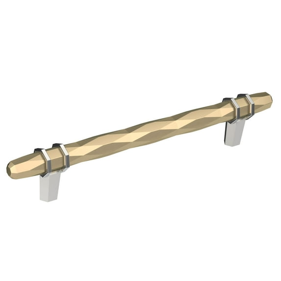 Amerock Bp36650l London 6-5/16" Center To Center Bar Cabinet Pull - Golden Champagne /