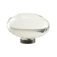 thumbnail image 1 of Amerock Bp36651 Glacio 1" Oval Cabinet Knob - Bronze, 1 of 7
