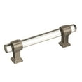 thumbnail image 1 of Amerock Bp36654 Glacio 3-3/4" Center To Center Bar Cabinet Pull - Nickel, 1 of 7