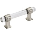 thumbnail image 1 of Amerock Bp36659 Glacio 3" Center To Center Bar Cabinet Pull - Nickel, 1 of 7