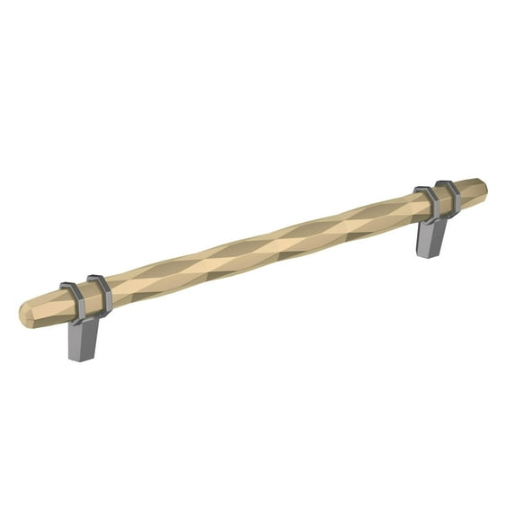 Amerock Bp36663 Carrione 8" Center To Center Designer Cabinet Pull - Golden Champagne /
