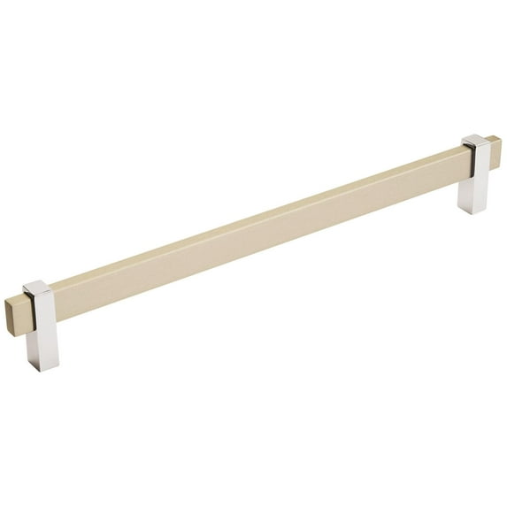 Amerock Bp36726 Mulino 10-1/16" Center To Center Bar Cabinet Pull - Silver Champagne /