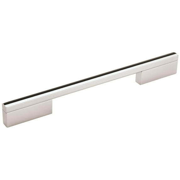 Amerock Separa 8 in (203 mm) Center-to-Center Polished Chrome Cabinet Pull