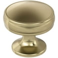 thumbnail image 1 of Amerock Bp36793 Renown 1-1/4" Mushroom Cabinet Knob - Gold, 1 of 7