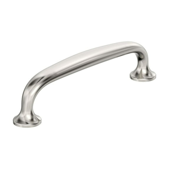 Amerock Bp36794 Renown 3-3/4" Center To Center Handle Cabinet Pull - Nickel
