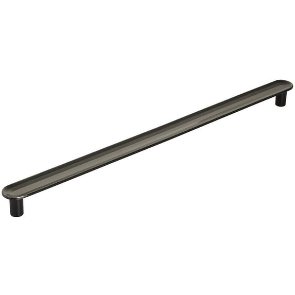 Amerock Bp36834 Concentric 10-1/16" Center To Center Bar Cabinet Pull - Gunmetal