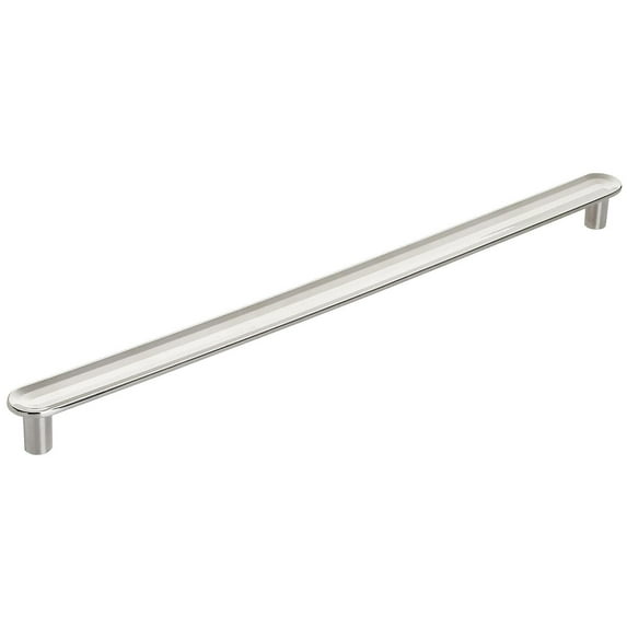 Amerock Bp36834 Concentric 10-1/16" Center To Center Bar Cabinet Pull - Nickel