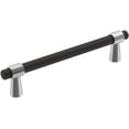 thumbnail image 1 of Amerock Bp36859 Mergence 5-1/16" Center To Center Bar Cabinet Pull - Black, 1 of 7