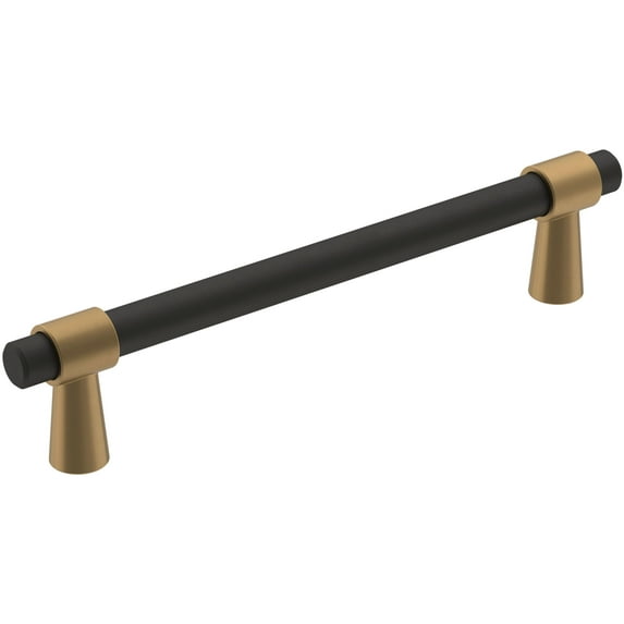 Amerock Bp36859 Mergence 5-1/16" Center To Center Bar Cabinet Pull - Matte Black /