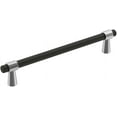 thumbnail image 1 of Amerock Bp36860 Mergence 6-5/16" Center To Center Bar Cabinet Pull - Black, 1 of 7