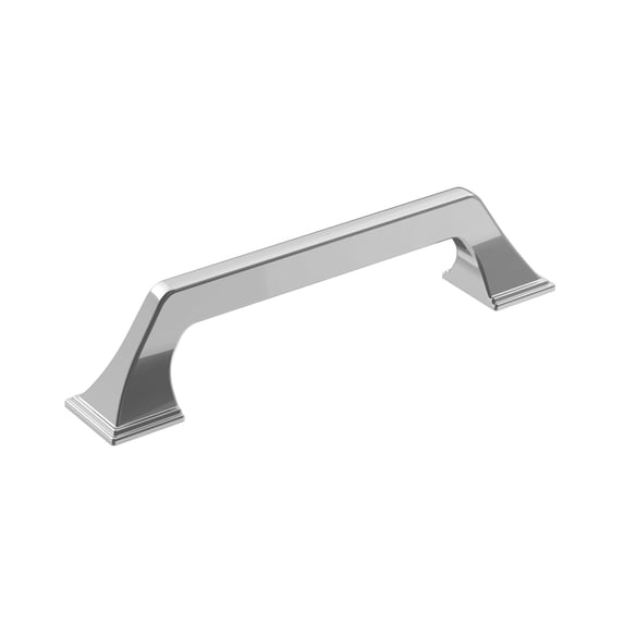 Amerock Exceed 5-1/16 in (128 mm) Center-to-Center Polished Chrome Cabinet Pull