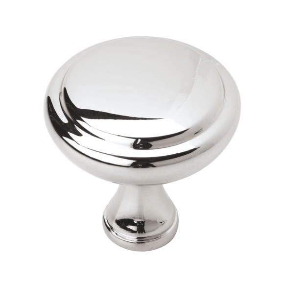 Amerock Bp37340 Arden 1-1/4" Mushroom Cabinet Knob - Chrome