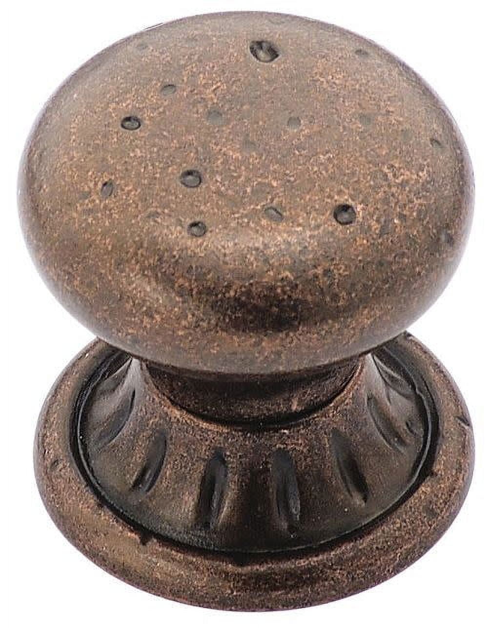 Amerock Ambrosia Rustic Bronze 1-1/4-inch (32mm) Diameter Knob