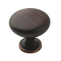 Amerock Edona Cabinet Drawer Knob Oil Rubbed Bronze 1-1/4" dia