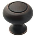 thumbnail image 1 of Amerock Everyday Heritage 1-1/4 in (32 mm) Diameter Oil-Rubbed Bronze Cabinet Knob - 10 Pack, 1 of 5