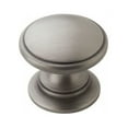 thumbnail image 1 of Amerock Bp53012 Ravino 1-1/4" Mushroom Cabinet Knob - Silver, 1 of 7