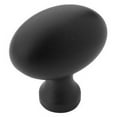 thumbnail image 1 of Amerock Bp53014 Vaile 1-3/8" Oval Cabinet Knob - Black, 1 of 7