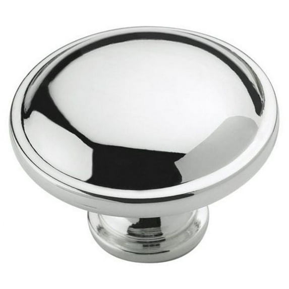 Amerock BP5301526 Allison Value Hardware Round Knob - Polished Chrome