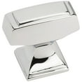 thumbnail image 1 of Amerock Bp53029 Mulholland 1-1/4" Bar Cabinet Knob - Chrome, 1 of 7