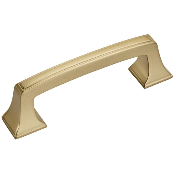 Amerock Mulholland Traditional Bar Cabinet Pull 3 in. Champagne Bronze Gold 1 pk