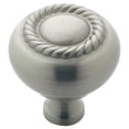 thumbnail image 1 of Amerock Everyday Heritage 1-1/4 in (32 mm) Diameter Satin Nickel Cabinet Knob, 1 of 7