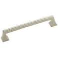 thumbnail image 1 of Mulholland 6-5/16 in (160 mm) Center-to-Center Satin Nickel Cabinet Pull - 5 Pack, 1 of 7